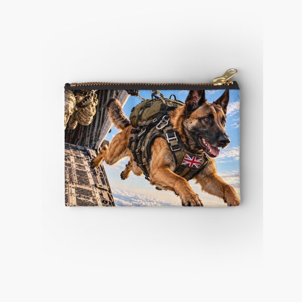 Artikelvorschau, Britischer Fallschirmspringer-Malinois – Militärhund entworfen und verkauft von Redcon-fantasy.