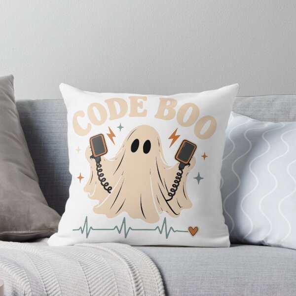Item preview, Code Boo Ghost Defibrillator Nurse Halloween designed and sold by CreativeBrains7.