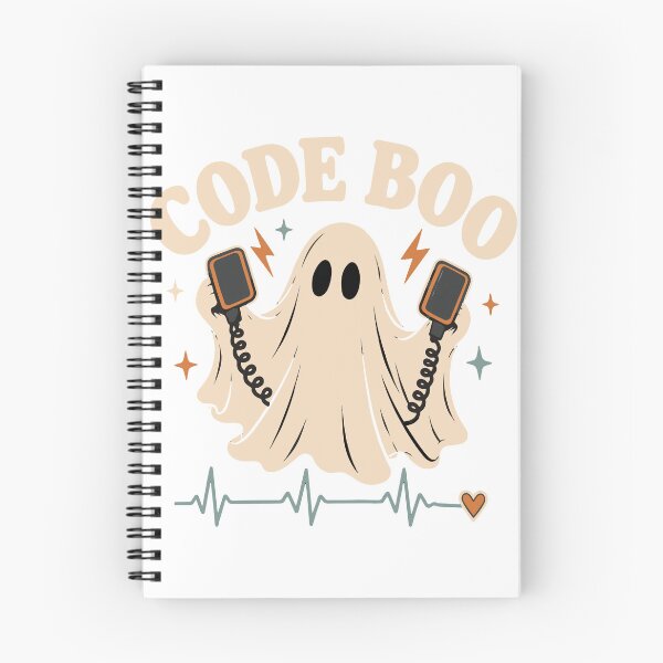 Item preview, Code Boo Ghost Defibrillator Nurse Halloween designed and sold by CreativeBrains7.