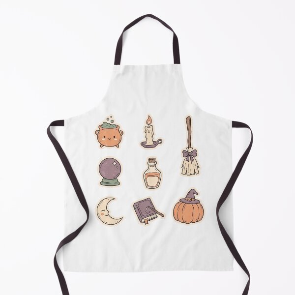 Item preview, Witchy Sticker Pack – Cute Cauldron, Potion, Crystal Ball & Witch Hat Pumpkin Stickers designed and sold by abdelski.