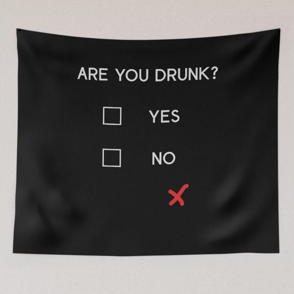 Item preview, Are You Drunk? Yes No T-Shirt Funny Alcohol Shirt Great Gift for Beer Lovers Unisex designed and sold by Panda Branda.