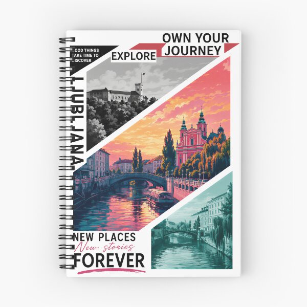 Item preview, Own Your Journey Explore Ljubljana designed and sold by KLERIKSTORE.