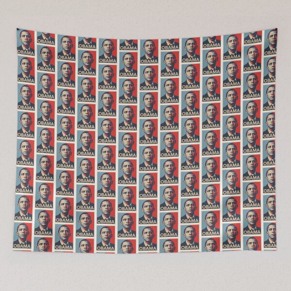 Item preview, Retro Inspired Political Hope Design with Bold Colors and Stylized Portrait designed and sold by samole.
