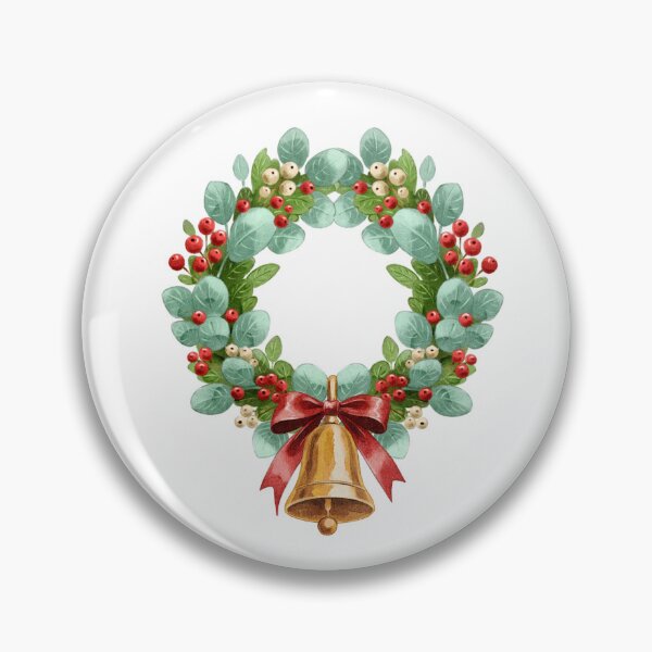 Item preview, Christmas Berry Wreath with Bell designed and sold by Ms. Iryna.