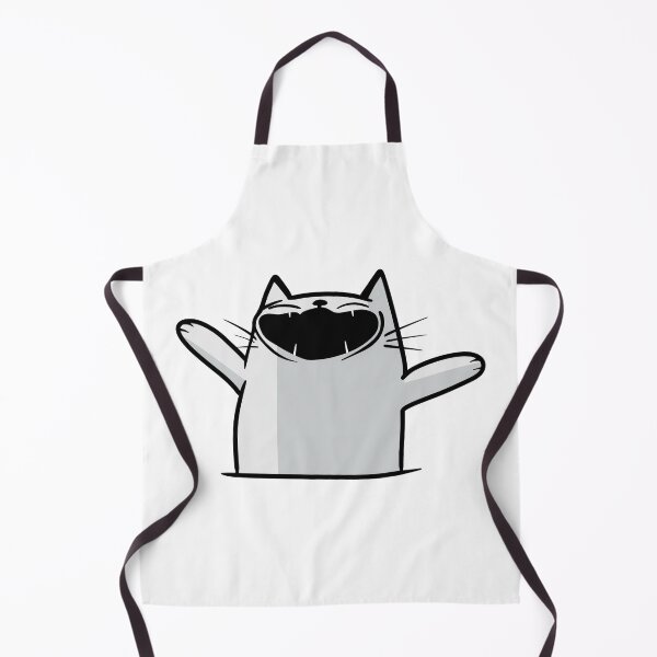 Item preview, Hilarious Cat Face Laughing Gray Cat designed and sold by Thenoblecat.