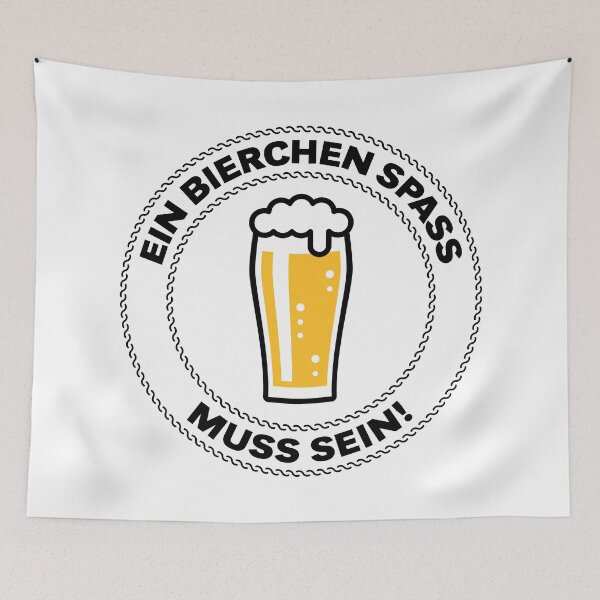 Item preview, A little beer is a must! (Beer / beer glass / beer drinker / POS2C) designed and sold by Roderix.