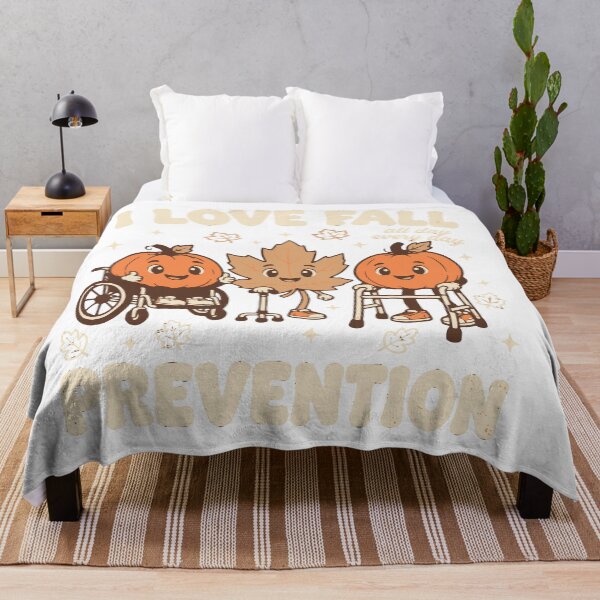 Item preview, I Love Fall Prevention Funny Nurse PT Autumn designed and sold by CreativeBrains7.