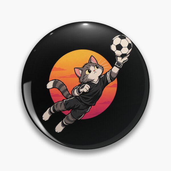 Item preview, Cat Goalkeeper designed and sold by Konvero.