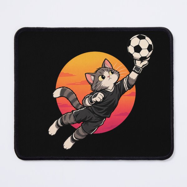 Item preview, Cat Goalkeeper designed and sold by Konvero.