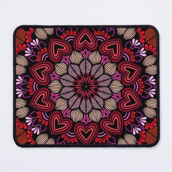 Item preview, Sacred Heart Geometric Mandala designed and sold by FioreDiCiliegio.