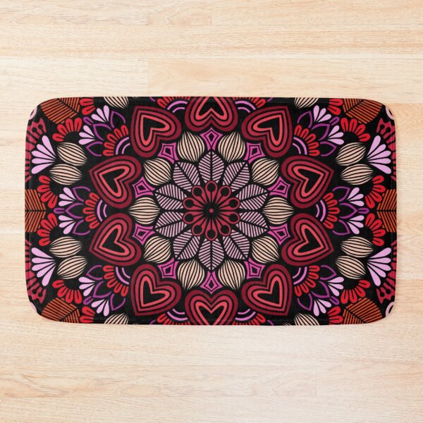 Item preview, Sacred Heart Geometric Mandala designed and sold by FioreDiCiliegio.