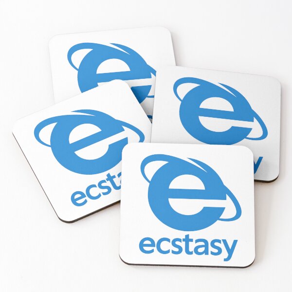 Item preview, Internet Explorer Ecstasy Logo Parody Graphic designed and sold by henrgl.