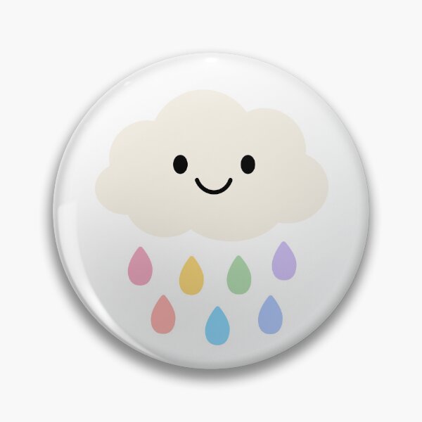 Item preview, Coloured rain cloud designed and sold by Design-by-Steph.