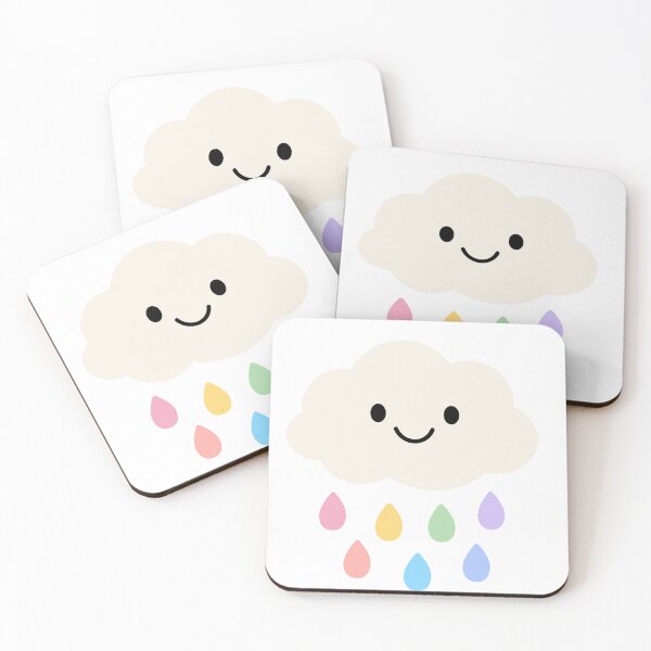 Item preview, Coloured rain cloud designed and sold by Design-by-Steph.