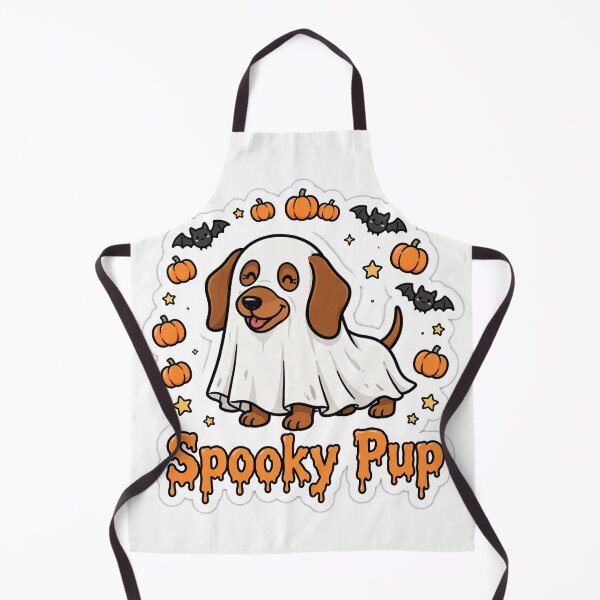 Item preview, Spooky Pup Cute Ghost Dachshund Halloween Sticker designed and sold by FreshmanJ.