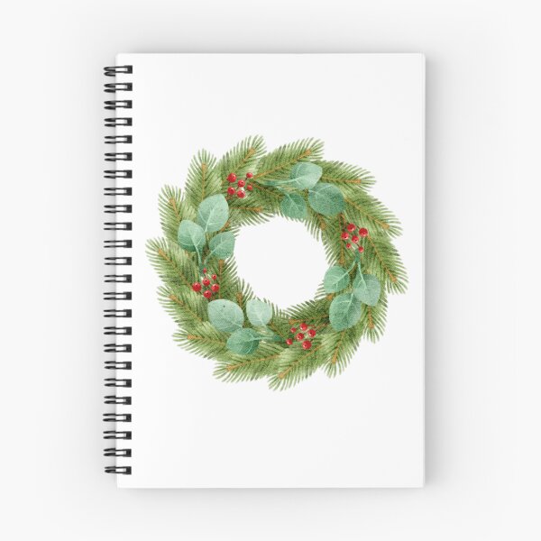 Item preview, Evergreen and Eucalyptus Winter Wreath designed and sold by Ms. Iryna.