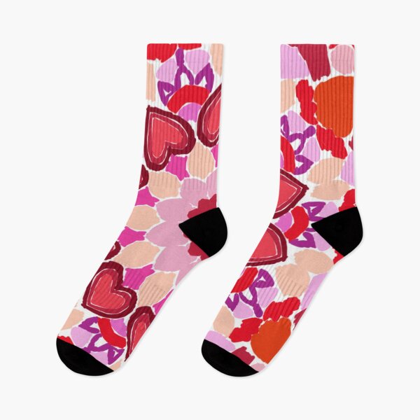 Item preview, Romantic Hearts Lineless Geometric Mandala designed and sold by FioreDiCiliegio.