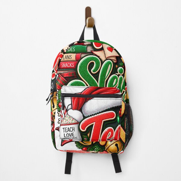 Item preview, Teaching Until The Sleigh Bells Ring Teacher Christmas designed and sold by 198tees.