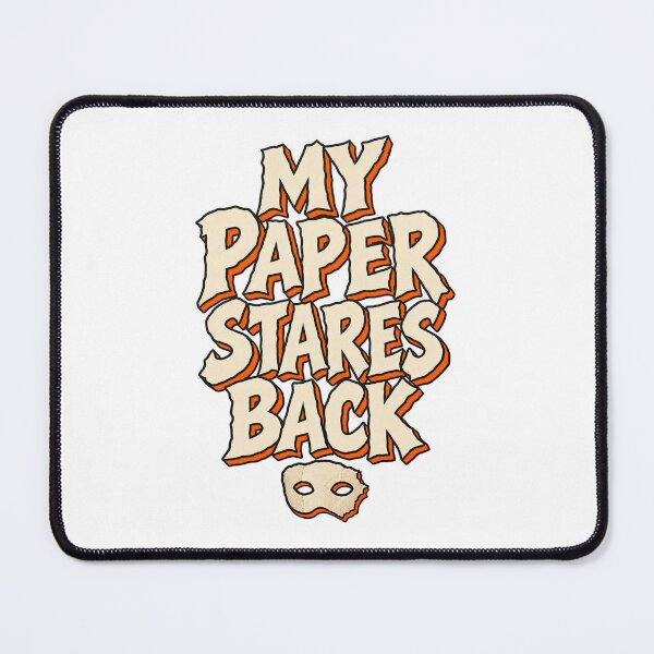 Item preview, My Paper Stares Back Funny Mask Maker Halloween designed and sold by UrbanCanvvas.