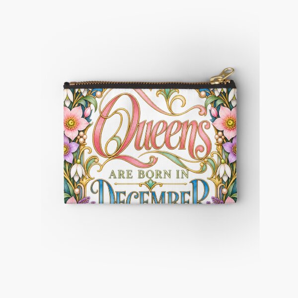Artikelvorschau, Königinnen werden im Dezember geboren – Pastellfarbenes Jugendstil-Blumendesign entworfen und verkauft von Fun In The Sun .