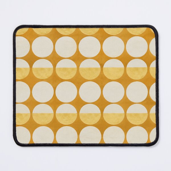 Item preview, Art Deco Yellow Circles designed and sold by BaShert.