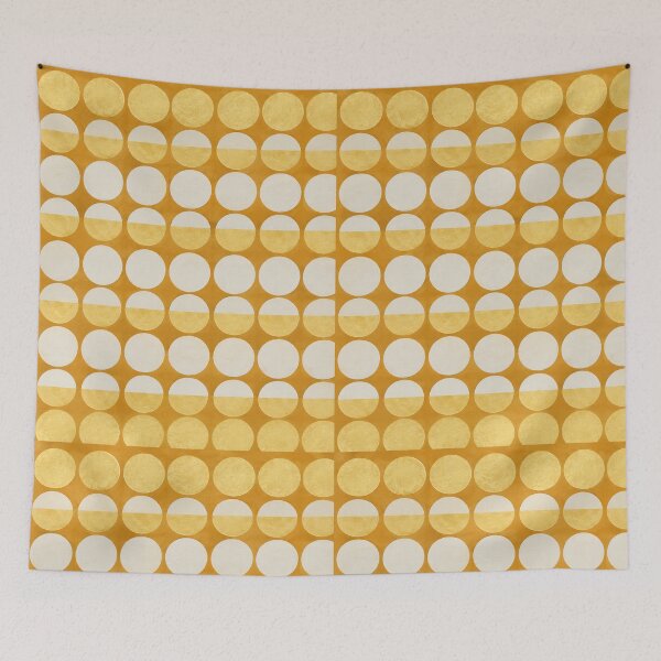 Item preview, Art Deco Yellow Circles designed and sold by BaShert.