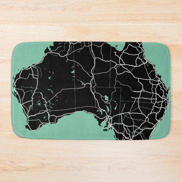 Item preview, Australia Map Oceania designed and sold by MapsByLeo.