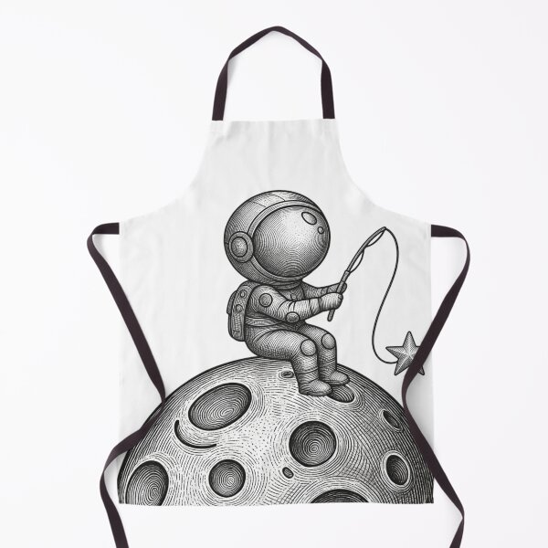 Item preview, Sci fi ( astronaut on planet capturing stars ) designed and sold by Code&PlayCo..