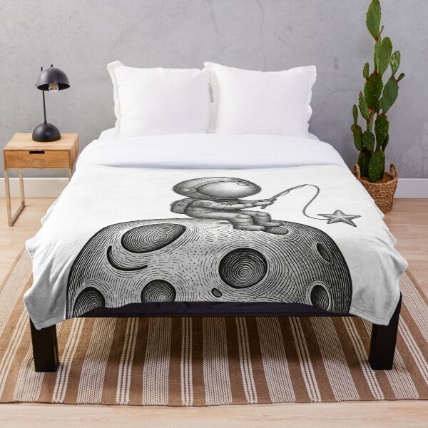 Item preview, Sci fi ( astronaut on planet capturing stars ) designed and sold by Code&PlayCo..
