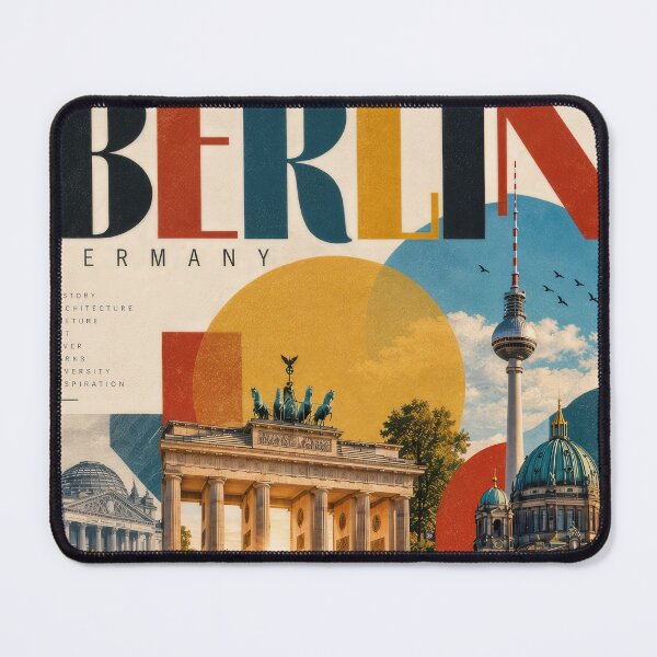 Item preview, Wall Art - Postcard - Berlin Travel Collage Poster designed and sold by ForeverPrintsOK.