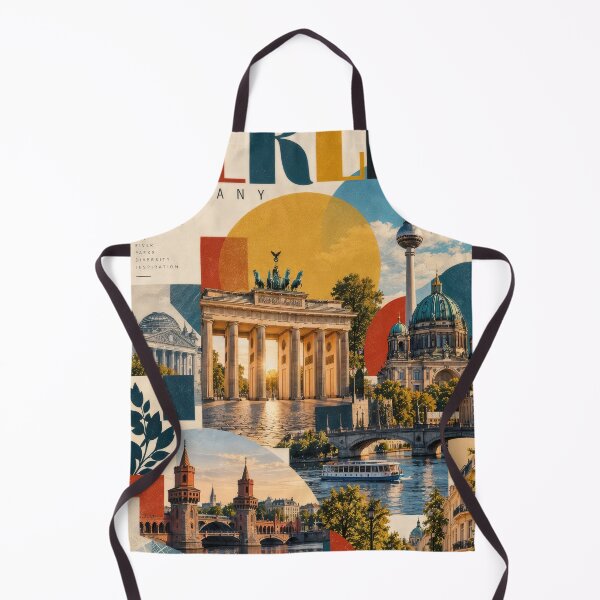 Item preview, Wall Art - Postcard - Berlin Travel Collage Poster designed and sold by ForeverPrintsOK.