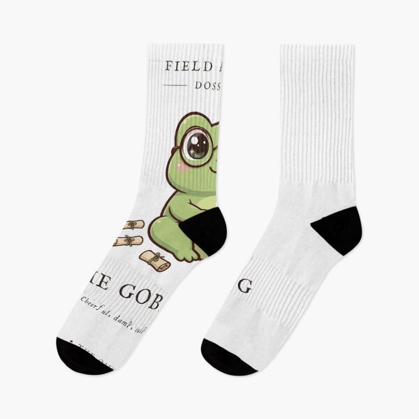 Item preview, The Goblin Frog Cute Field Research Sticker designed and sold by The Oakhaven Archive.