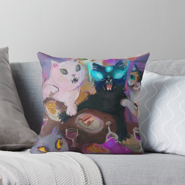 Item preview, telepathic cat receiving terrifying messages without knowing where they are coming from designed and sold by guilhernunes.