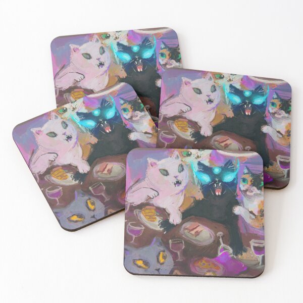 Item preview, telepathic cat receiving terrifying messages without knowing where they are coming from designed and sold by guilhernunes.