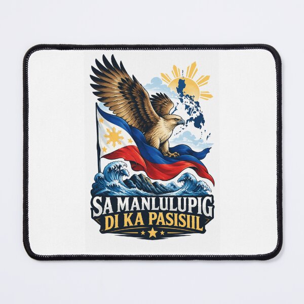 Item preview, Filipino Patriotism Sticker - Sa Manlulupig Di Ka Pasisiil designed and sold by nhk999.