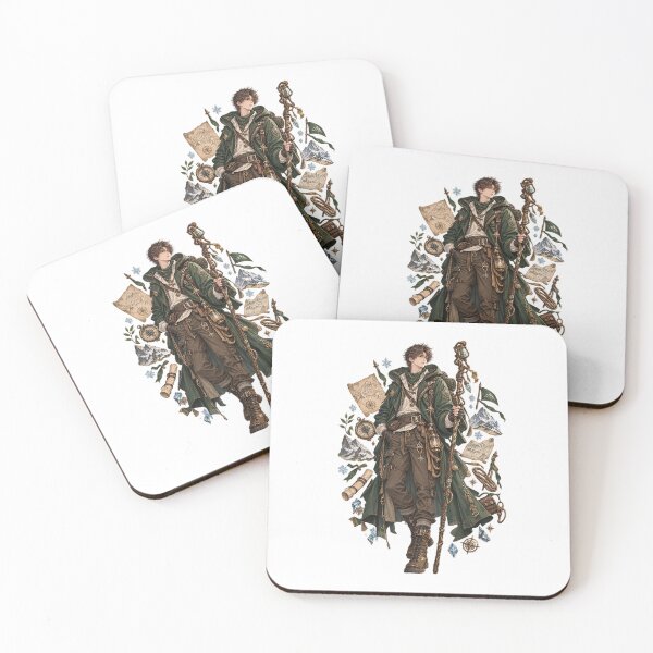 Item preview, Alpine Explorer Prince | Fantasy Adventure Sticker designed and sold by blossomfun.
