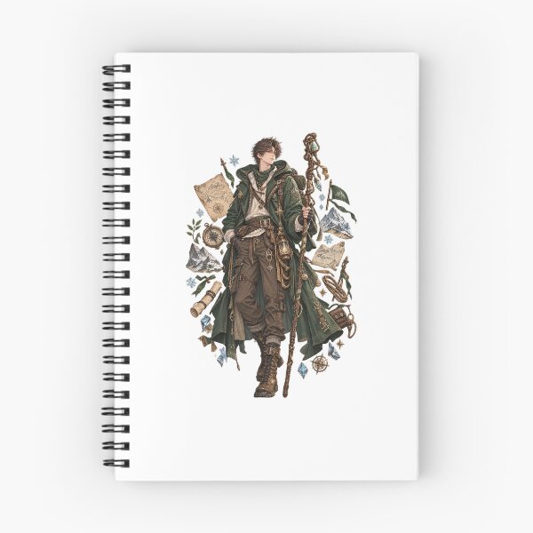 Item preview, Alpine Explorer Prince | Fantasy Adventure Sticker designed and sold by blossomfun.