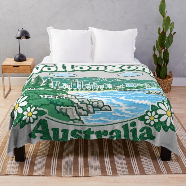 Item preview, Wollongong Australia Cute Foral City designed and sold by HowToCanadian.