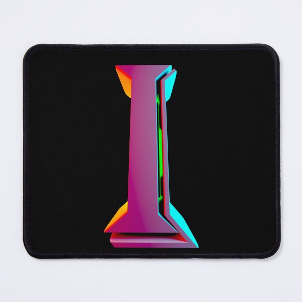 Item preview, Neon 3D Letter A - Retro Synthwave Style designed and sold by Creatigrafo.