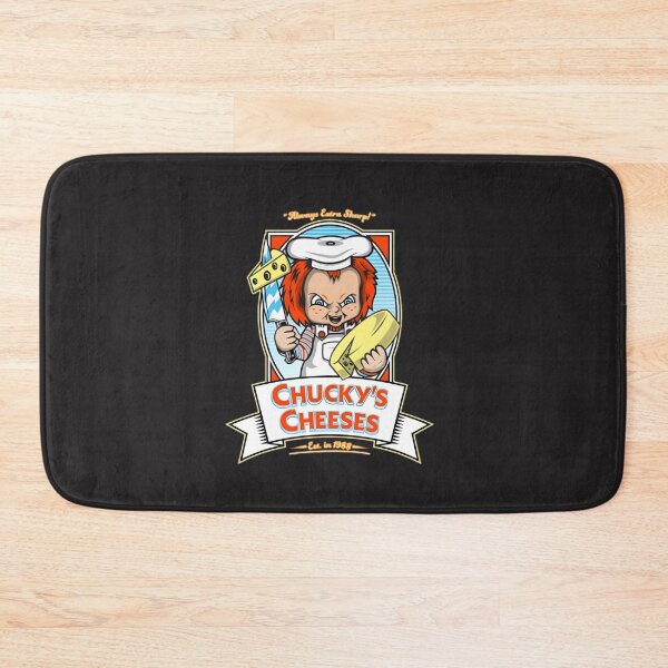 Item preview, Playful Chucky Inspired Design with Cheese and Fun Elements designed and sold by roxgrfx.