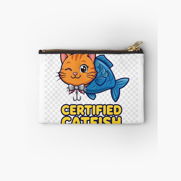 Item preview, Certified Catfish Funny Catfish Cat Meme T-Shirt designed and sold by ApparelOutpost.