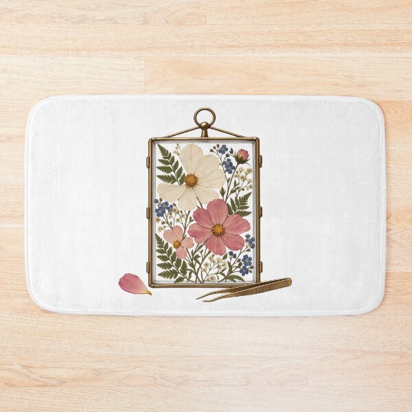 Item preview, Pressed Flower Frame Artist Botanical Art designed and sold by UrbanCanvvas.
