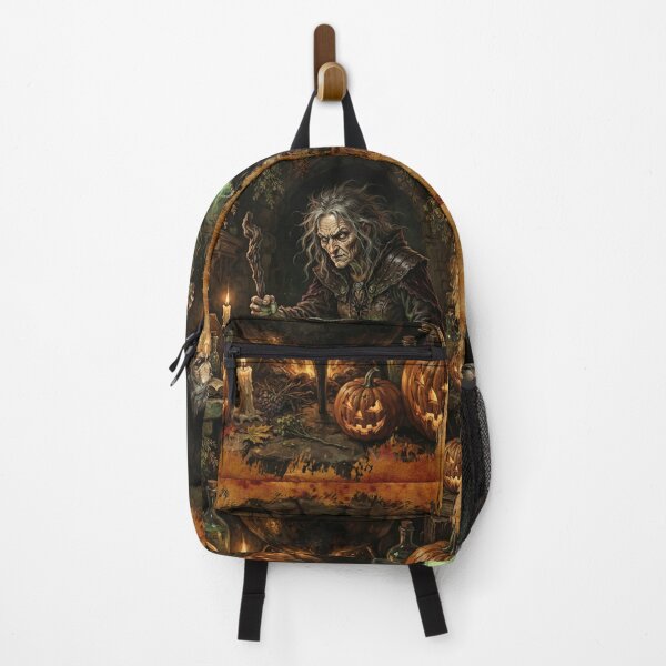 Item preview, The Orange Witch is preparing for Halloween designed and sold by Mariyana-Design.