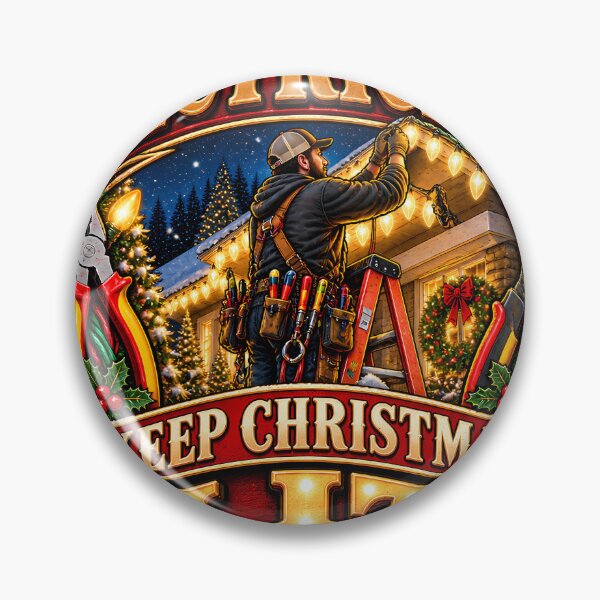 Item preview, Electricians Keep Christmas Lit Electrician Christmas designed and sold by 198tees.