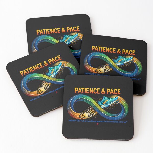 Item preview, Patience and Pace Hebrews 12:1 Running Art designed and sold by Francisbb.