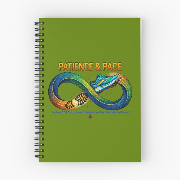 Item preview, Patience and Pace Hebrews 12:1 Running Art designed and sold by Francisbb.