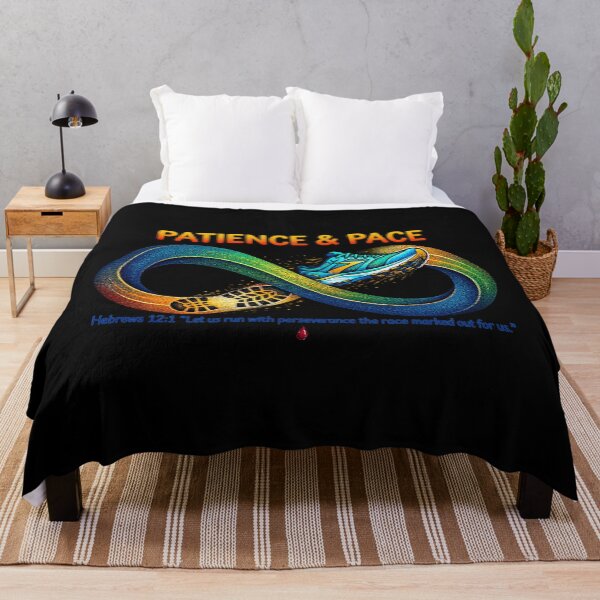 Item preview, Patience and Pace Hebrews 12:1 Running Art designed and sold by Francisbb.