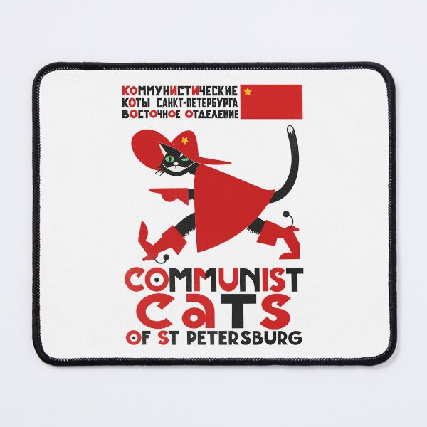 Item preview, ☆ Communist Cats Of Saint Petersburg ☆ designed and sold by AestheticNow.