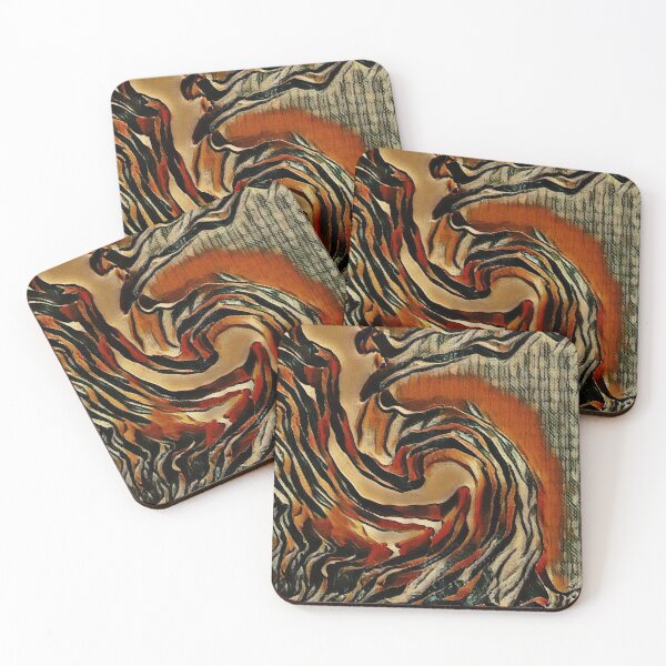 Item preview, Emberstone Currents – Abstract Earth in Motion designed and sold by Absractshop4942.