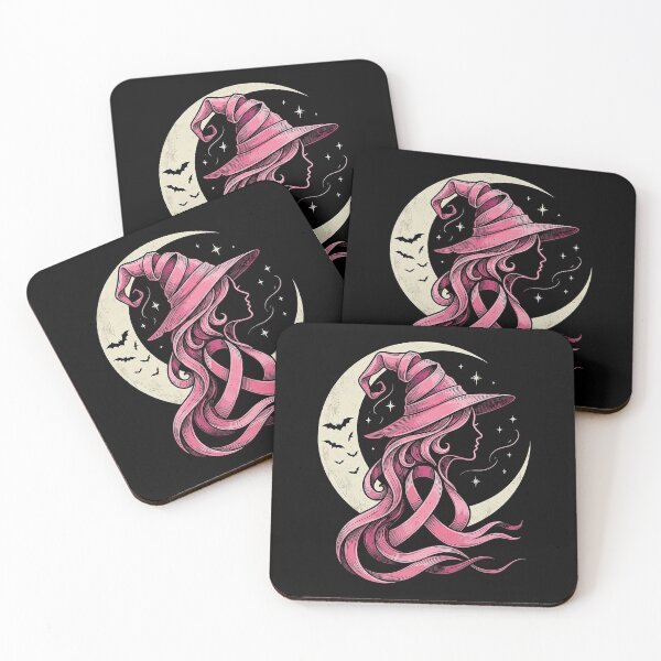 Item preview, Pink Ribbon Witch Breast Cancer Awareness Halloween designed and sold by cerima.